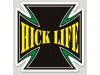 4" Iron Cross Sticker